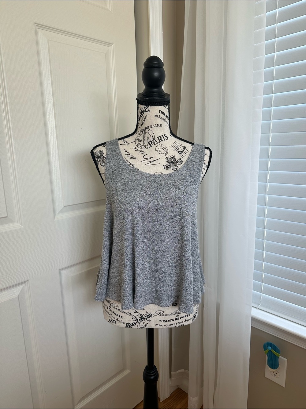 Forever 21 Heather Light Grey Tank Top